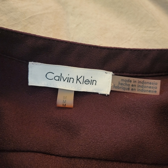 Calvin Klein blouse sz M - Picture 6 of 7